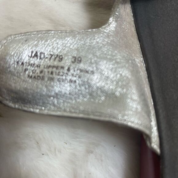 Alegria Leather Adjustable Slide Sandals Jade Cherry multi color EUR SZ … - Picture 8 of 8